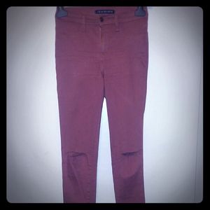 Fashion Nova Canopy Jeans in Mauve